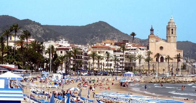 Beach Penthouse Sitges Esterno foto
